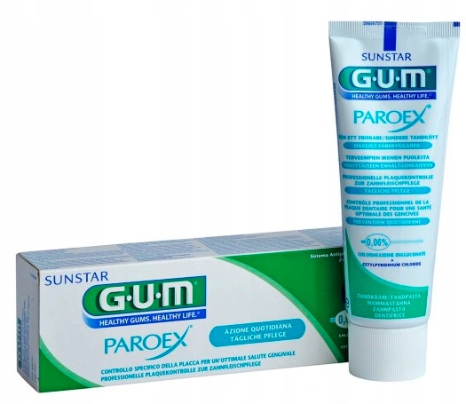 

Sunstar Gum Paroex 0,06% pasta do zębów 75 ml