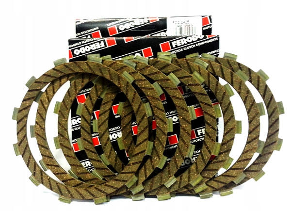 Sada Spojkových Trecích Kotúčov Kawasaki KX250 FCD0409