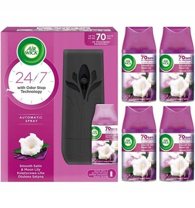 

Air Wick Fresh Księżycowa Lilia 5x250ml urządz.