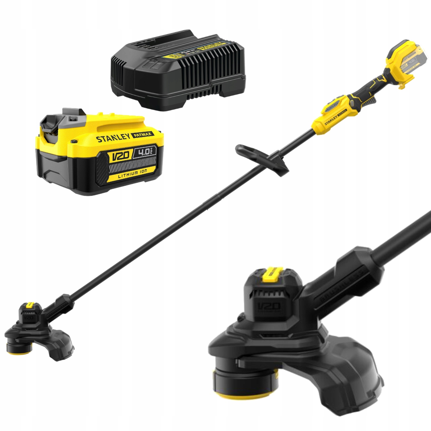 Stanley SFMSTB930M Podkaszarka bezszczotkowa żyłkowa aku 4Ah 18V V20