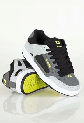 Boty Globe Tilt Greyscale Black