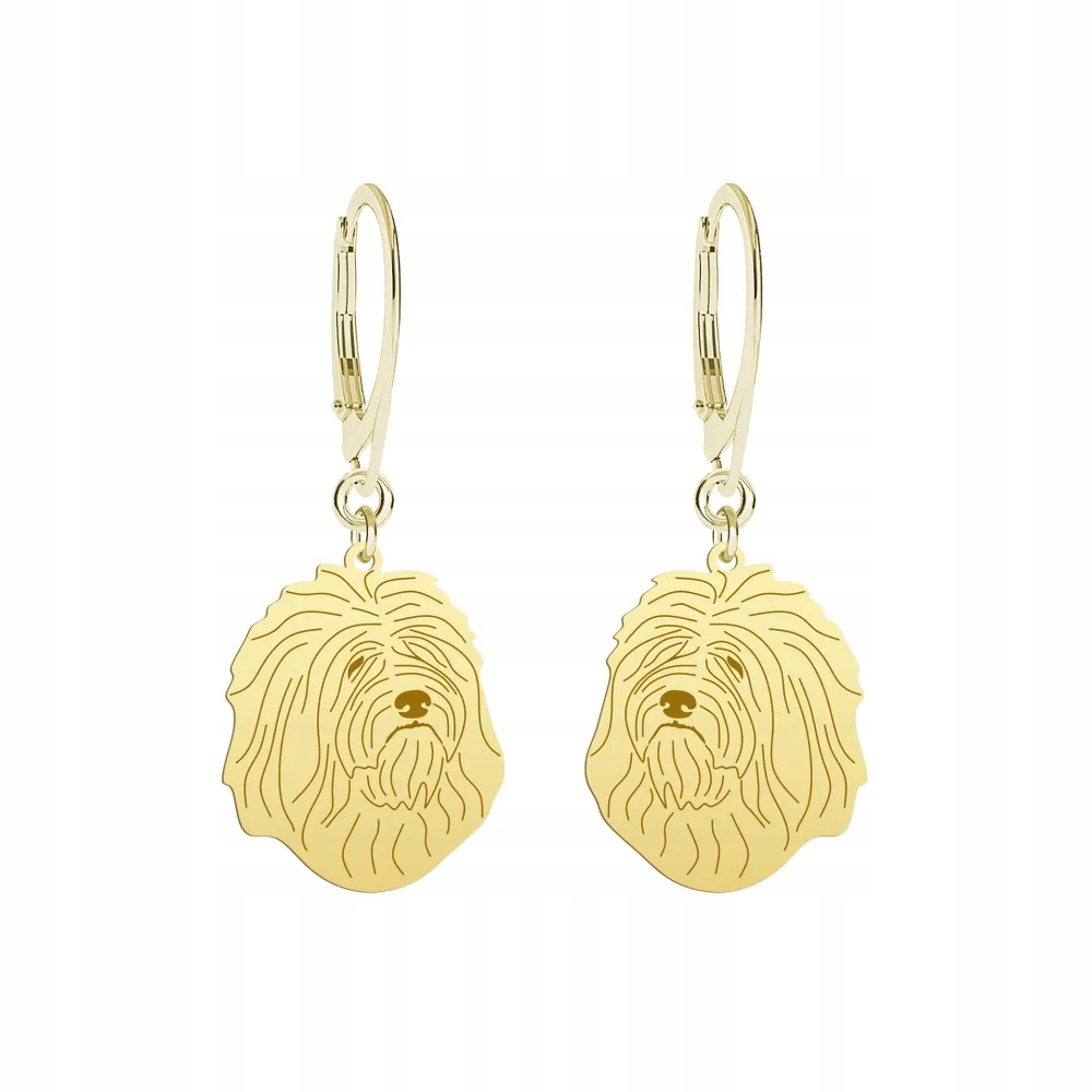 Náušnice Zlaté s psem Odis 925 Šperky Bigle Dárek Žena Gravírování