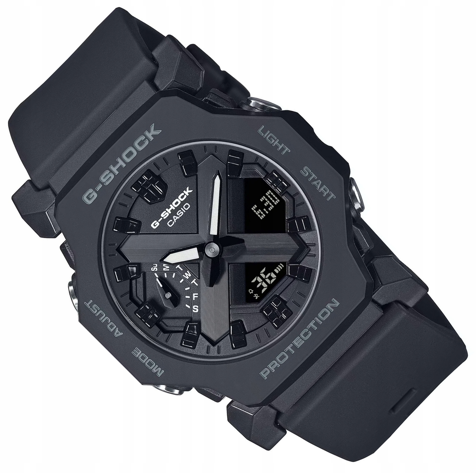 Sportovní Černé Odolné Vodotěsné Hodinky Casio G-shock GA-2300 -1AER
