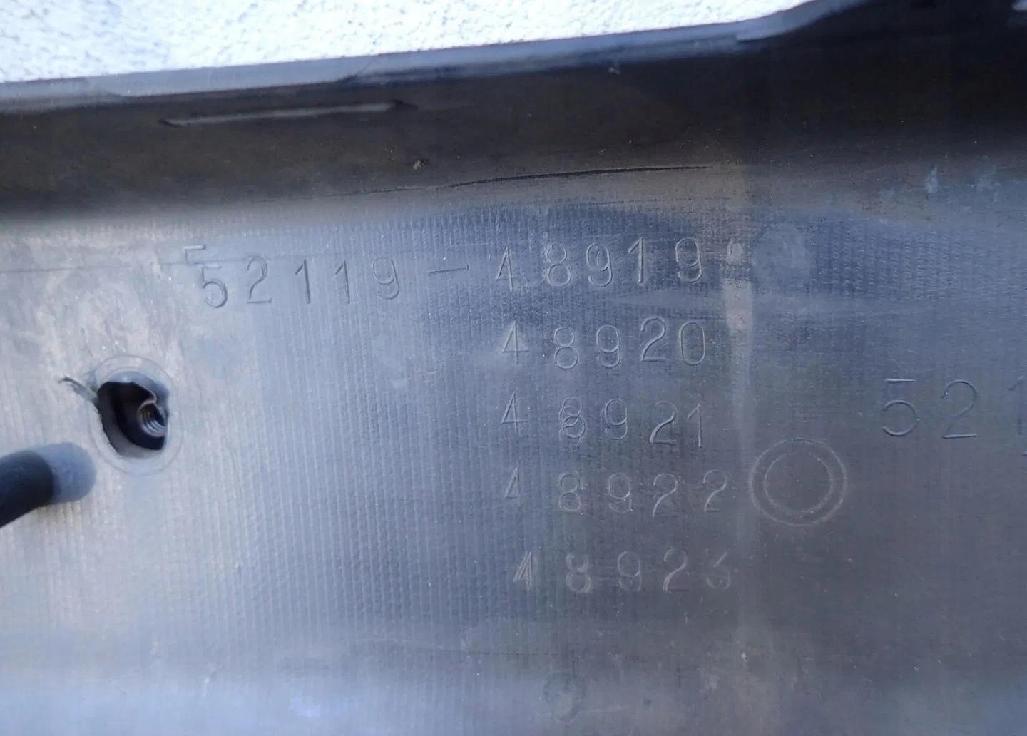 bumper front front LEXUS RX 400H U3 2005-2008R