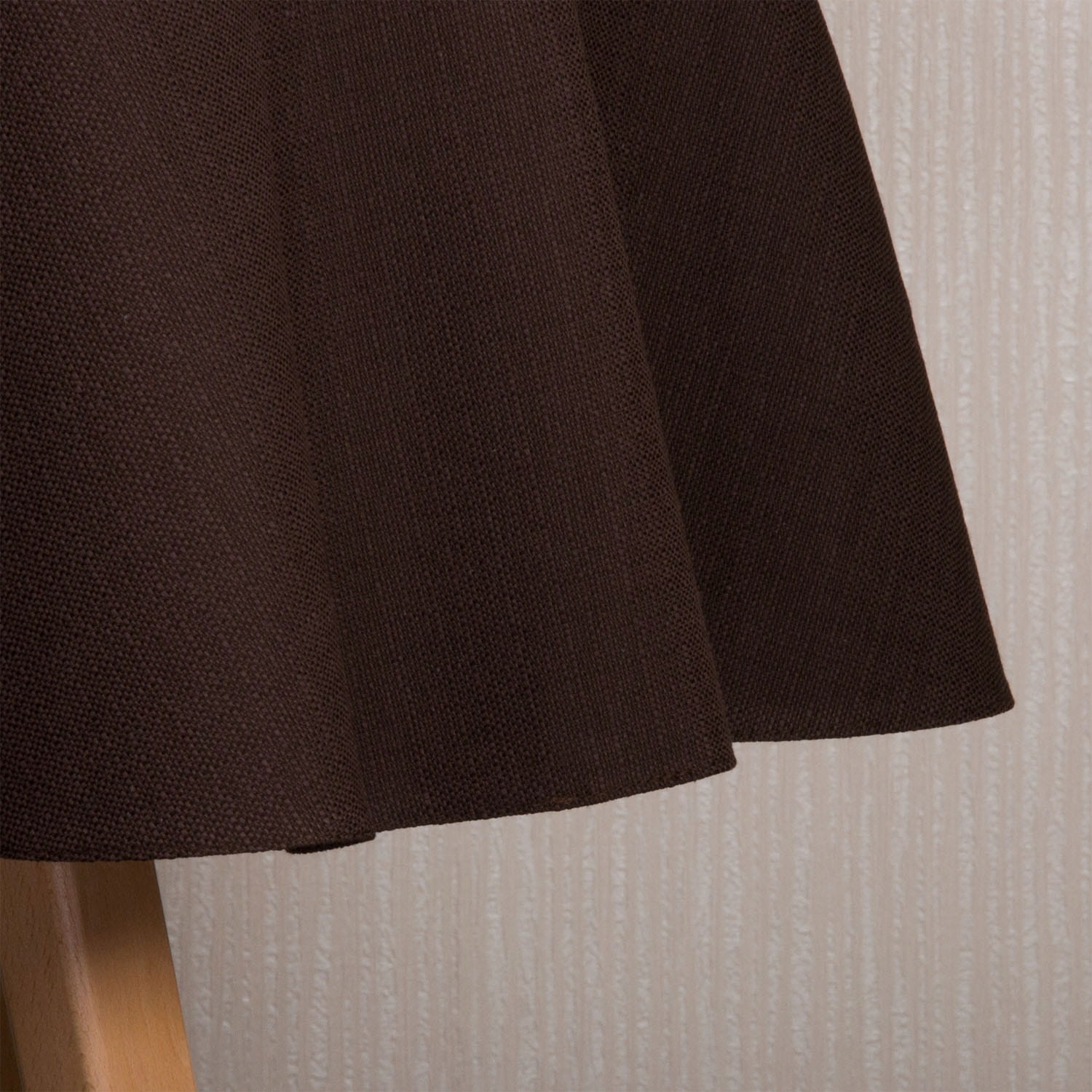 Obrus okrągły plamoodporny Topaz ciemny brąz Ø120 Typ obrus