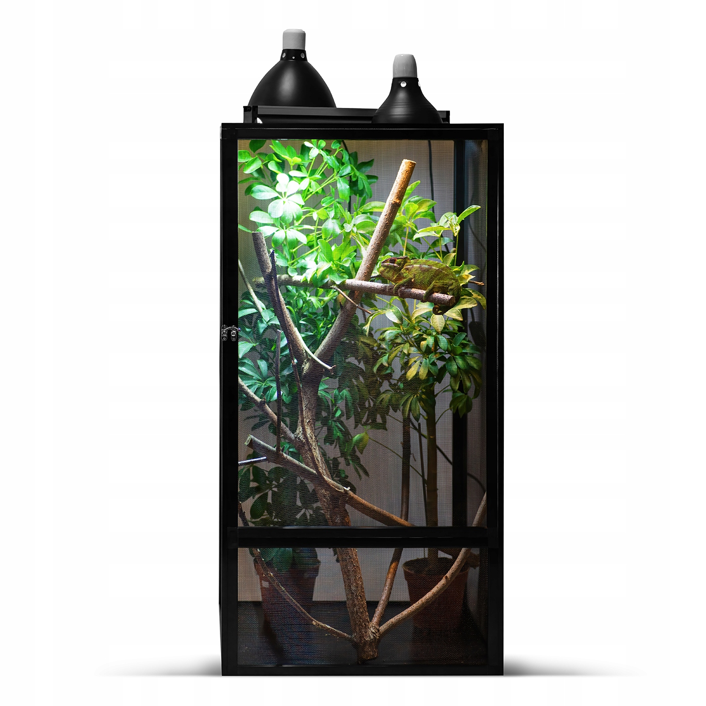Levně Flexarium (vivarium) 42x42x66 pro plazy a bezobratlé (chameleon, gekon)