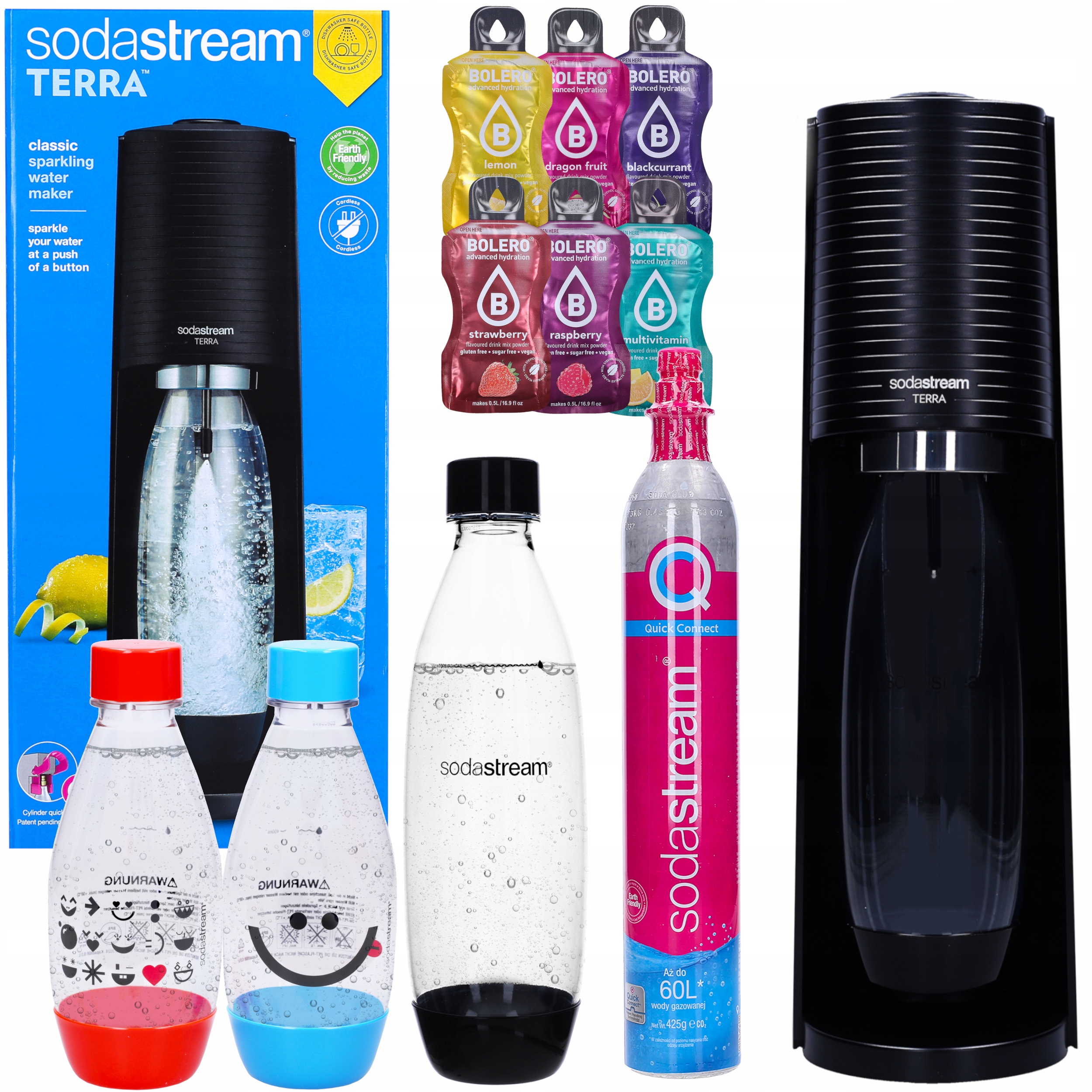 

Saturator Do Wody Soda Stream Terra Zestaw Butelki