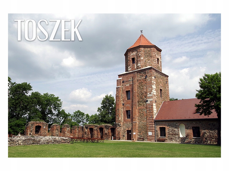 

Toszek Zamek na Śląsku Magnes na lodówkę