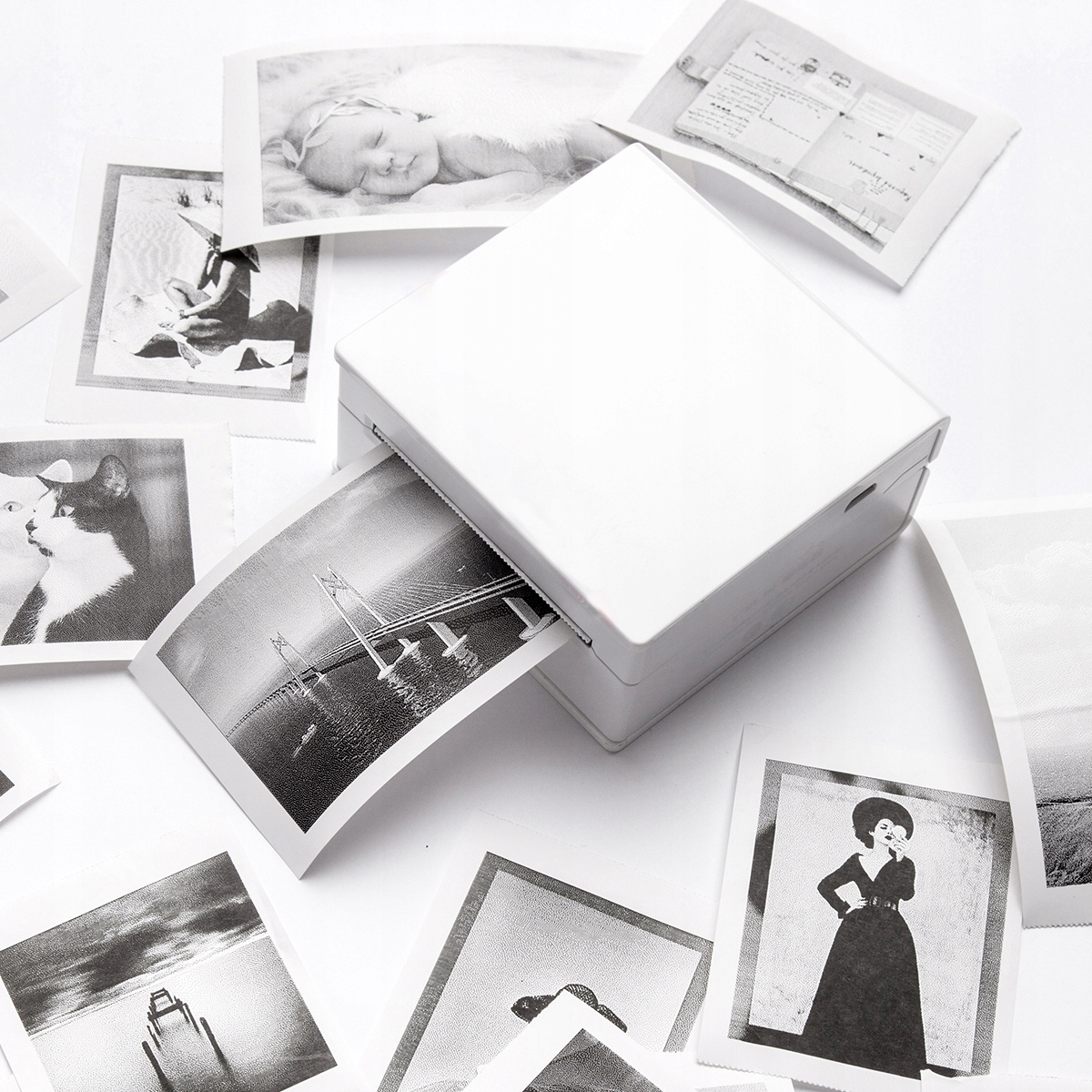 Mini drukarka termiczna do zdjęć notatek etykiet Producent BeMark