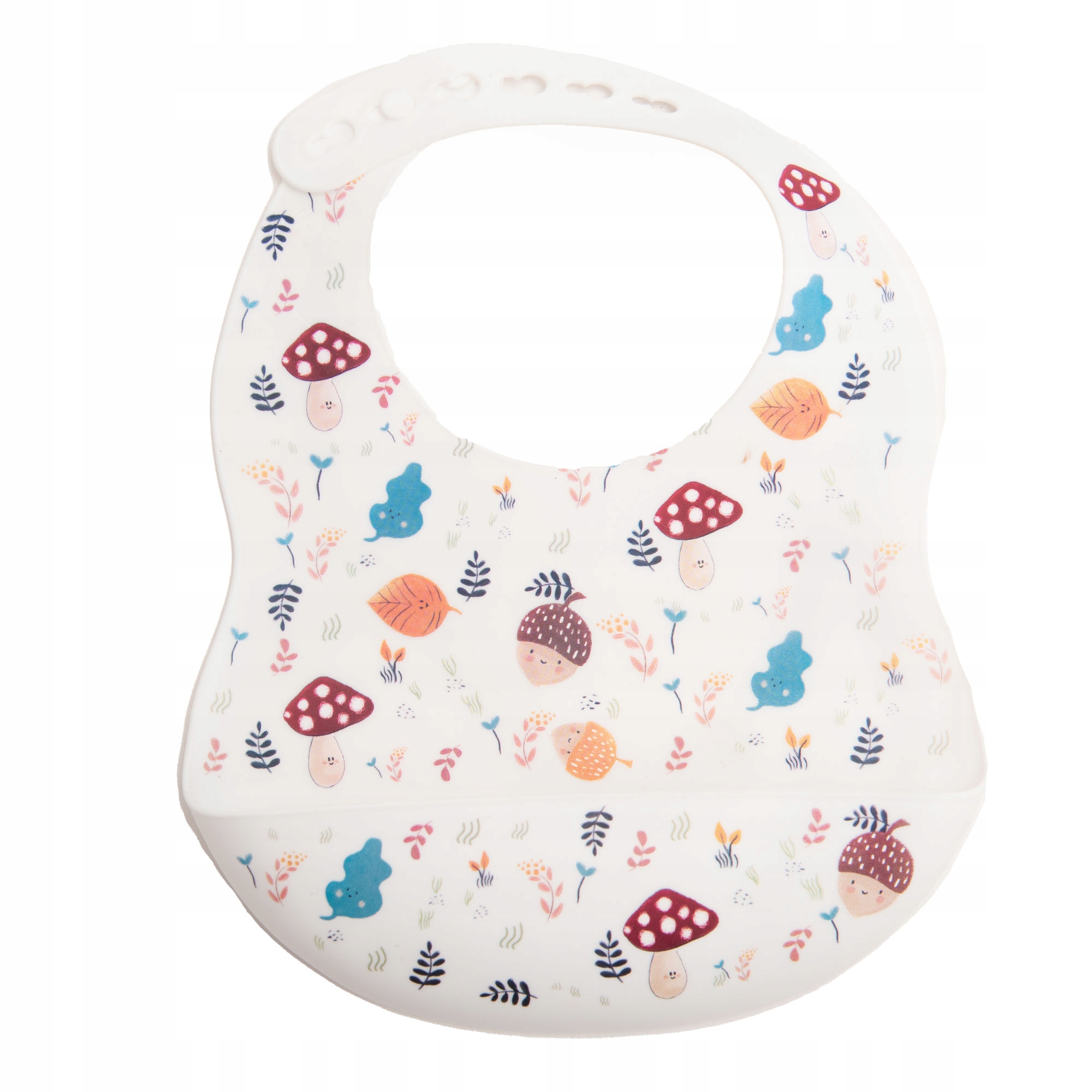 Amadeus Śliniak silikonowy Safra 2 szt. Rodzaj silikonowy