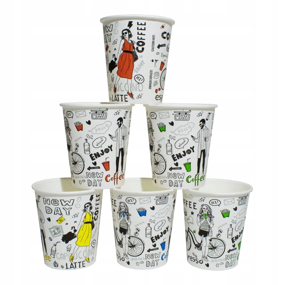 KUBKI PAPIEROWE DO KAWY ND 250ML + WIECZKA 100 SZT (do odsprzedaży) Kod producenta 8378736375290