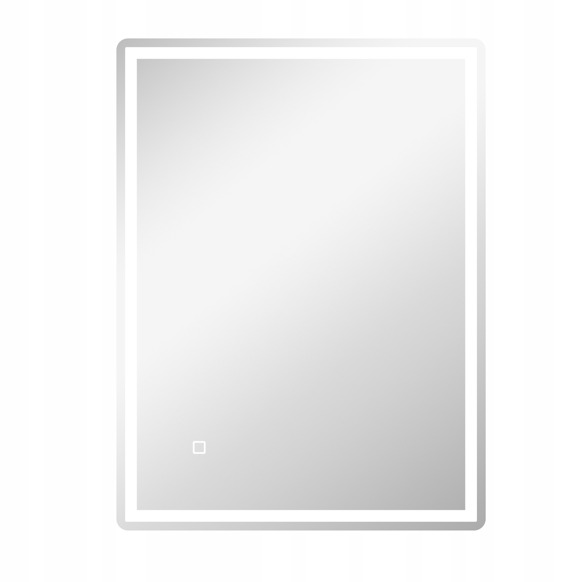 Led kúpeľňové zrkadlo s podsvieteným dotykom Anti-Fog 60 x 80 cm, vertikálne/horizontálne