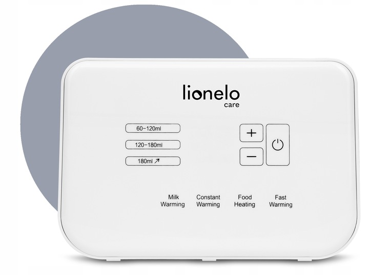 PODGRZEWACZ do butelek PODWÓJNY LIONELO THERMUP Kolor biały
