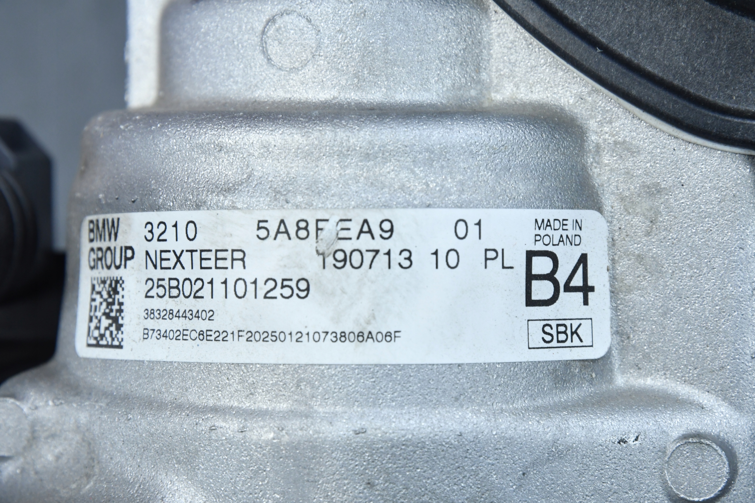 UKLAD servo control MINI COOPER U25 B4 3214km