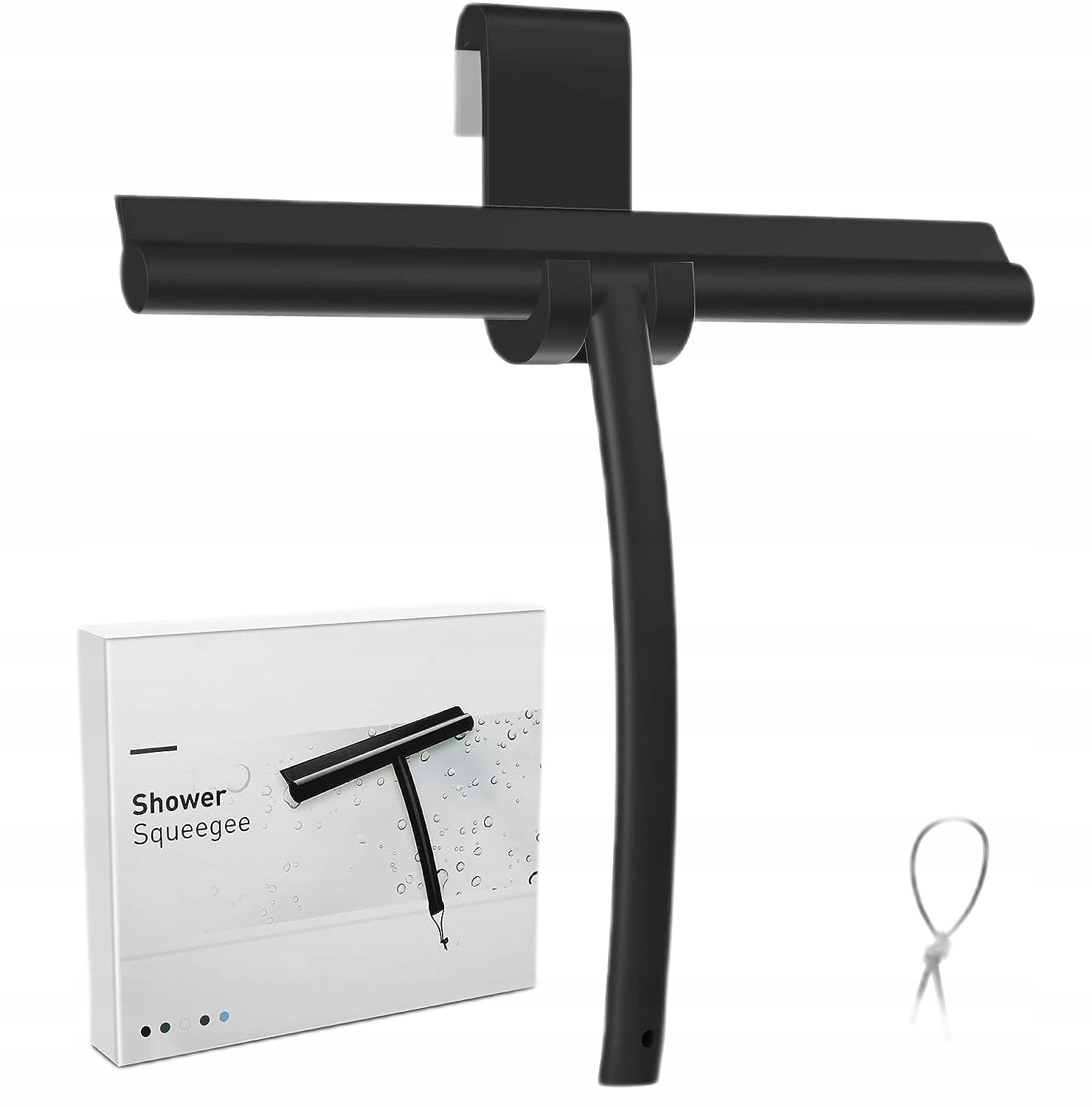 Levně Silikonová Stěrka Na Sprchové Kouty Držák