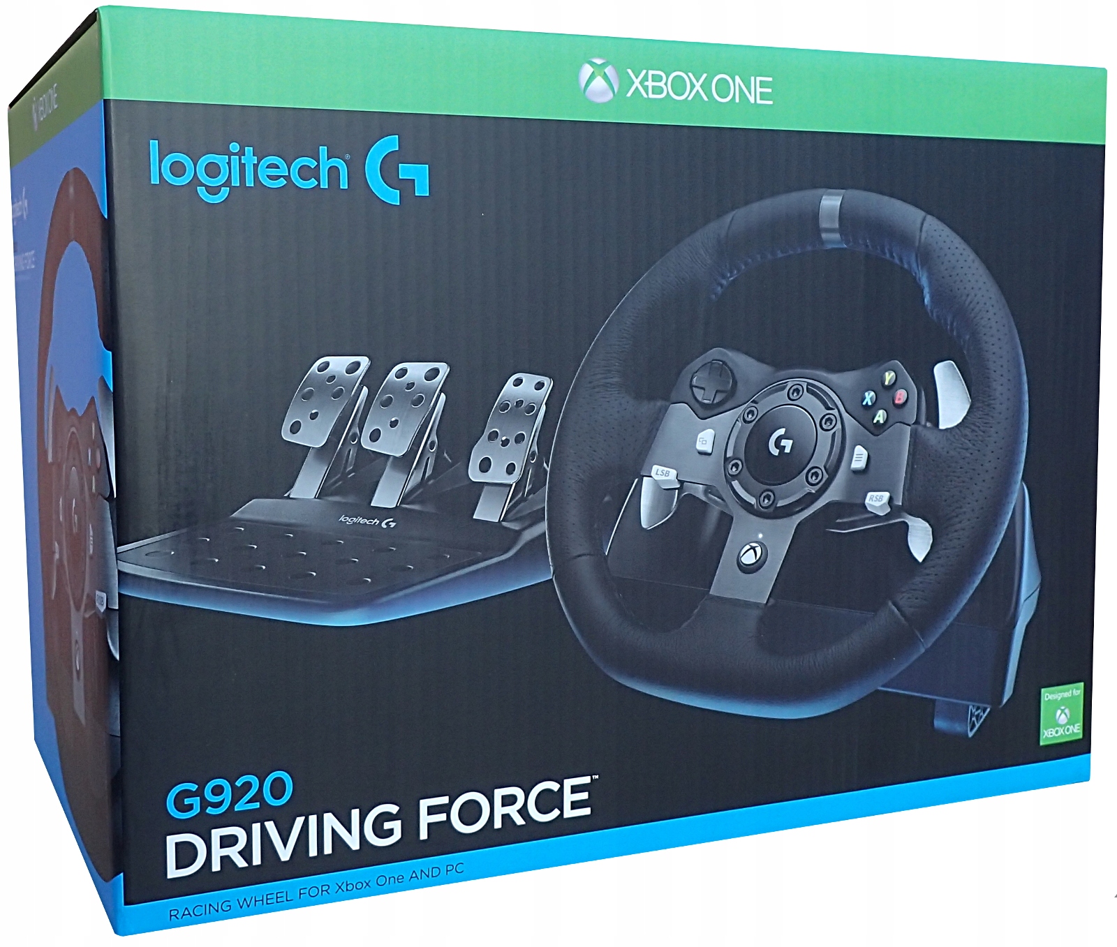 Volant Logitech G920 Driving Force pre Pc počítač konzoly Xbox One