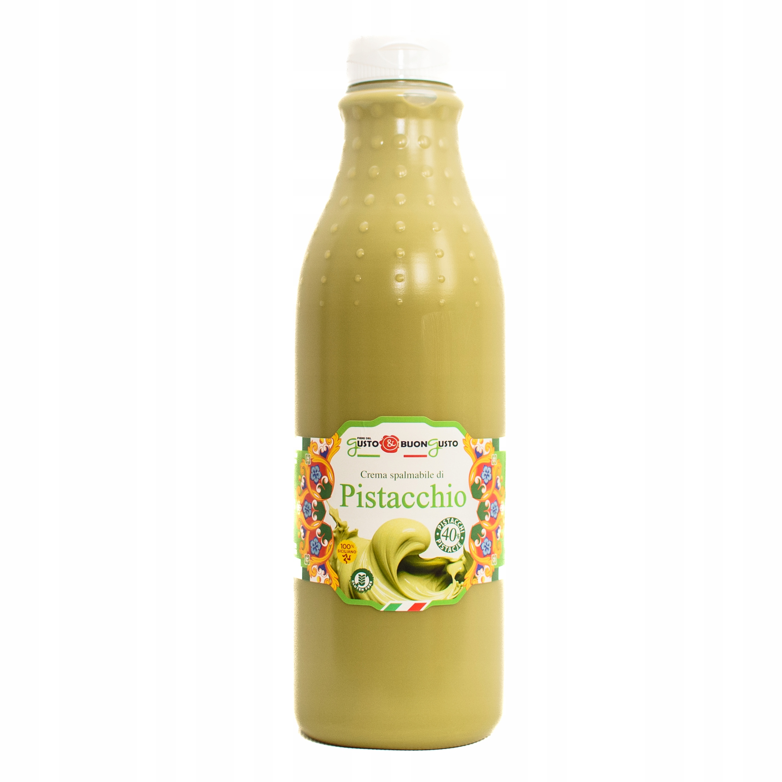 Pistáciový sicilský krém 1 kg Squeezy Poleva na mazání Gusto Buon Gust