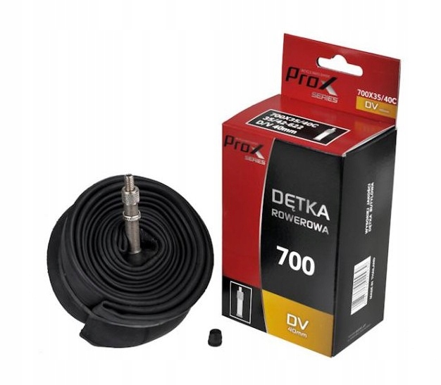 

Dętka Rowerowa 28'' Prox 700x35-42 DV40 Rowerowy