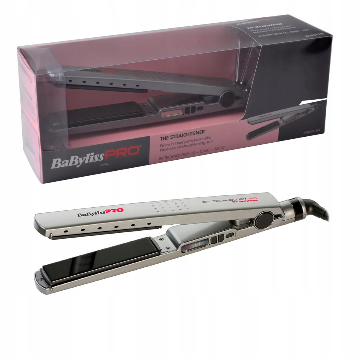 BaByliss Pro Straighteners Ep Technology prostownica do włosów BAB2091EPE
