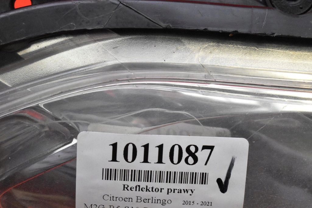 REFLEKTOR right light front EU 9682828180 CITROEN BERLINGO 2 II LIFT 15-21