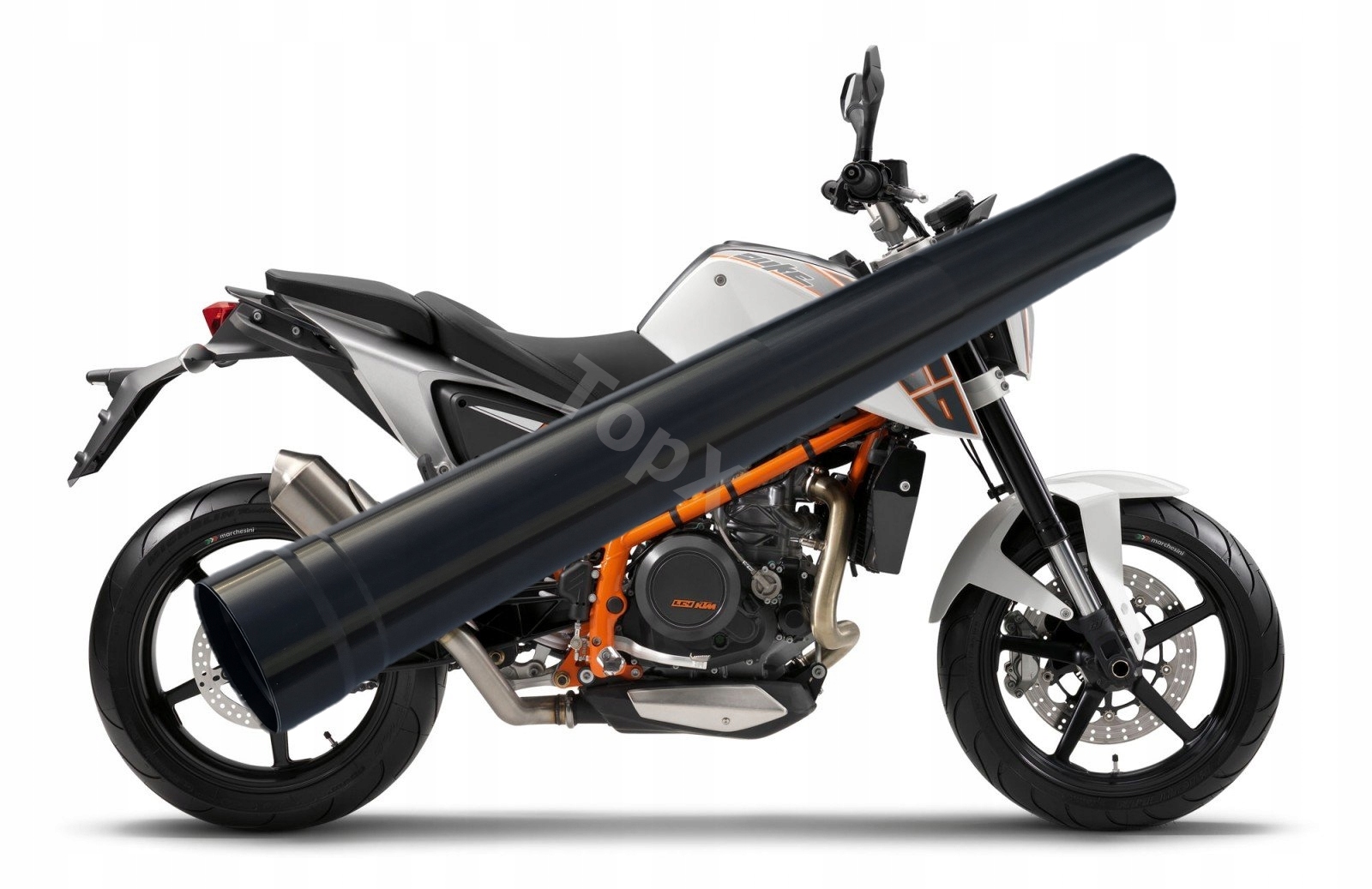 TopX Goleń Trubka laga tlumič Odpružení Ktm 690 Duke Wp 12-19 1 Ks