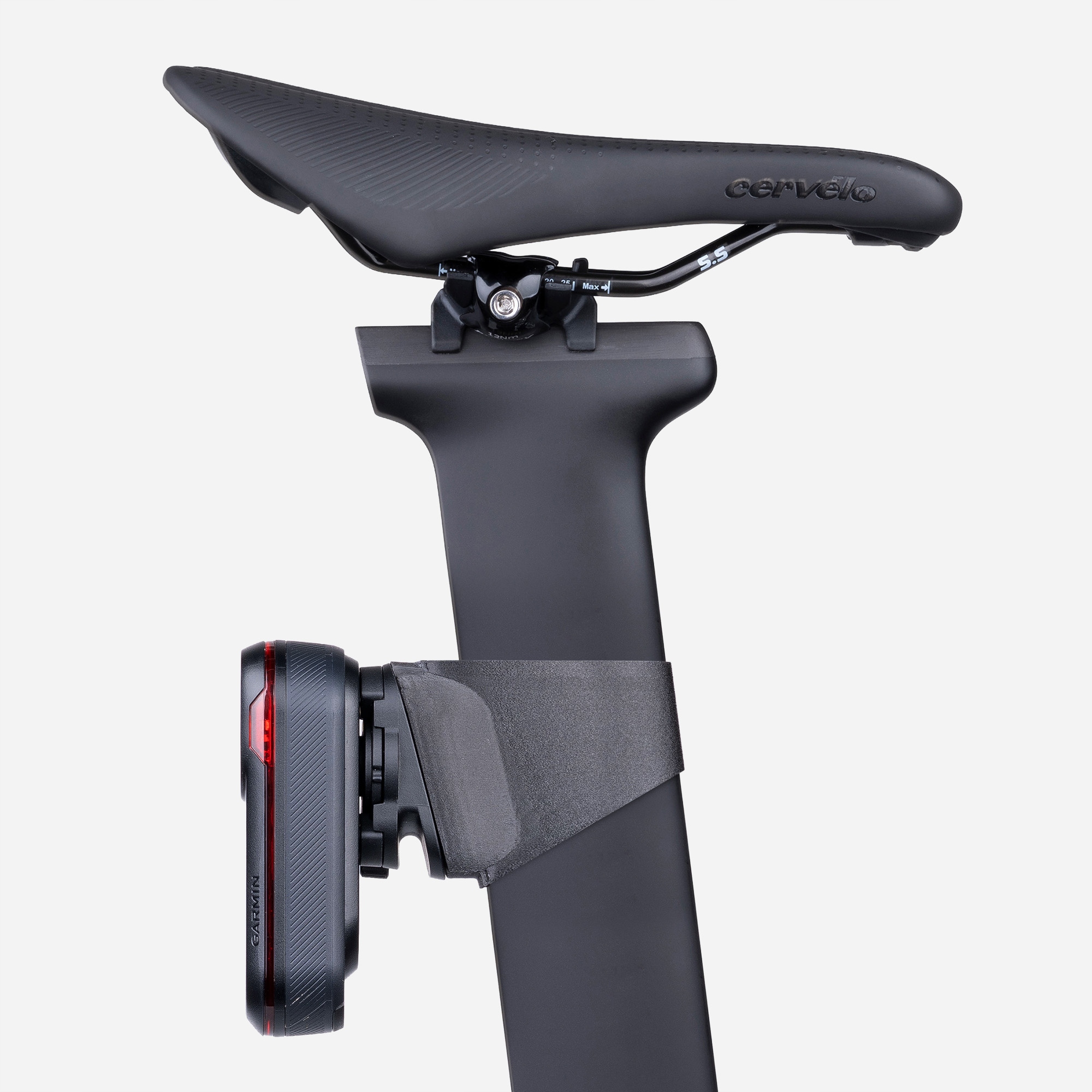 Držák radaru pro sedlovku Cervelo P5 Gen 3 Garmin Varia715