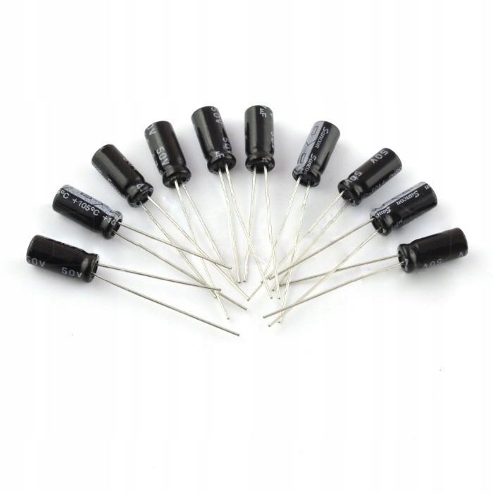 

Kondensator 10uF/50V 5x11mm 105C Tht 10szt.