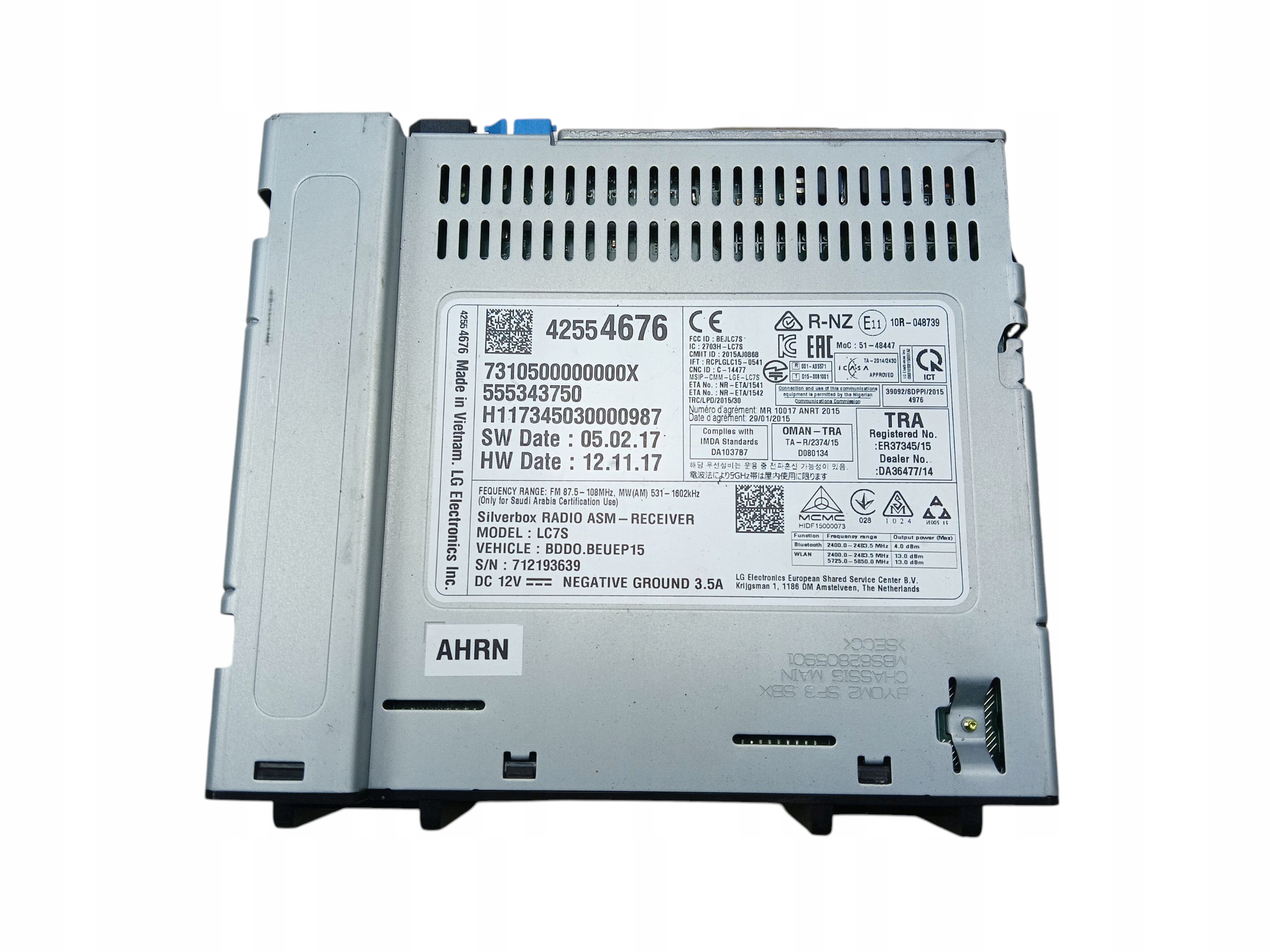 module navigation devices SILVERBOX OPEL ASTRA V K (2015-2019) 42554676
