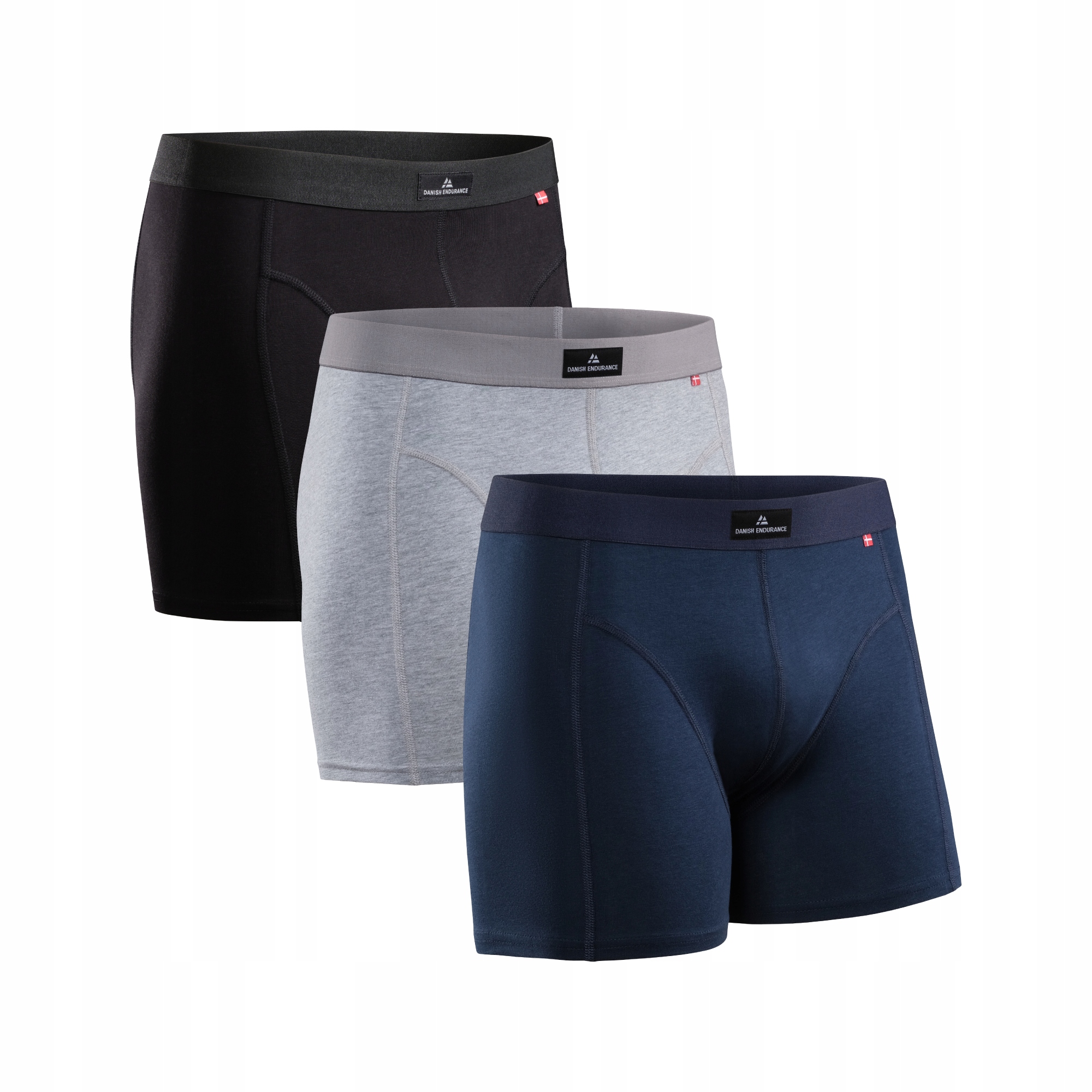Bawełniane Bokserki Męskie Danish Endurance Bielizna Premium 3-pak M