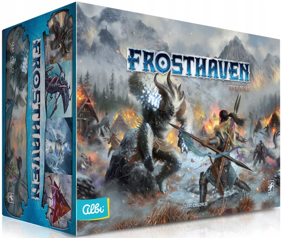 Gra Planszowa Frosthaven Gra Planszowa Polska Edycja Albi Albi