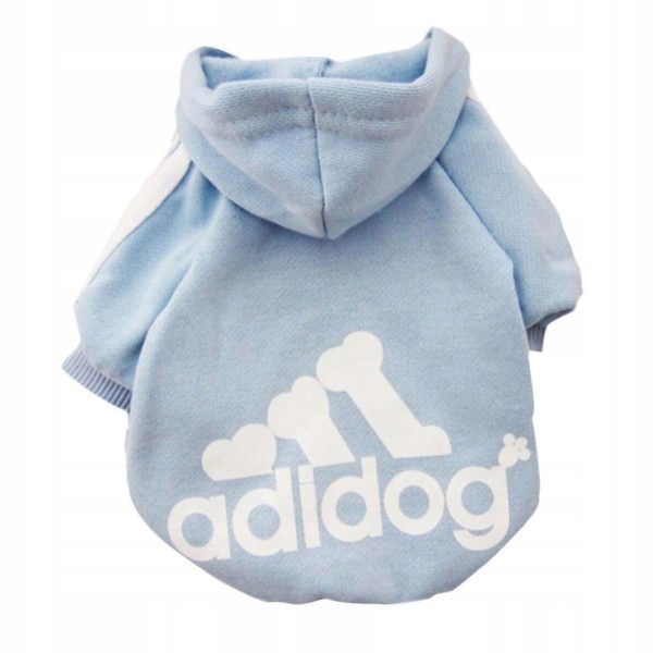 

Bluza dresowa dla psa Adidog XL Błękitny