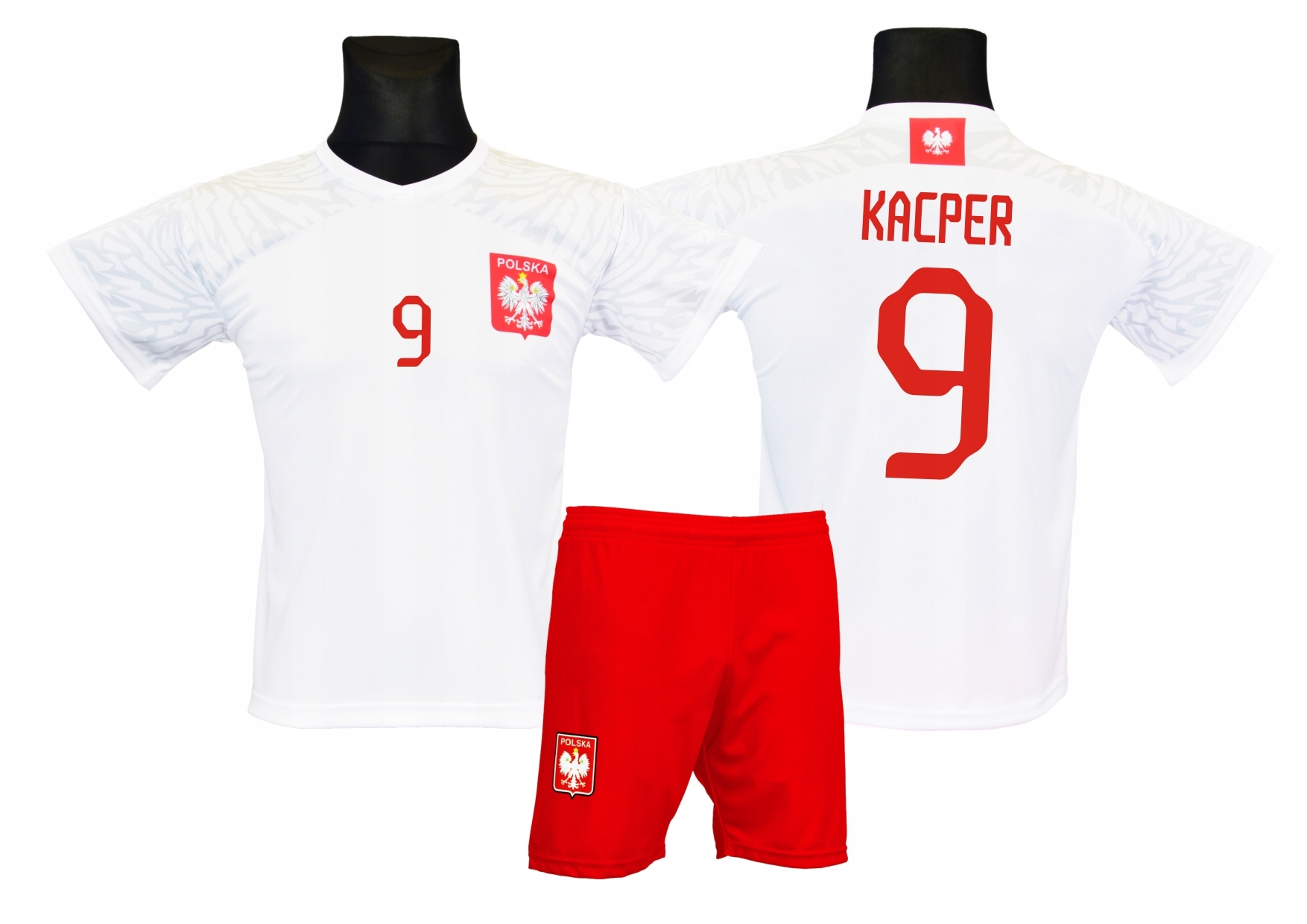 LEWANDOWSKI lub NADRUK strój piłkarski rozm. 122