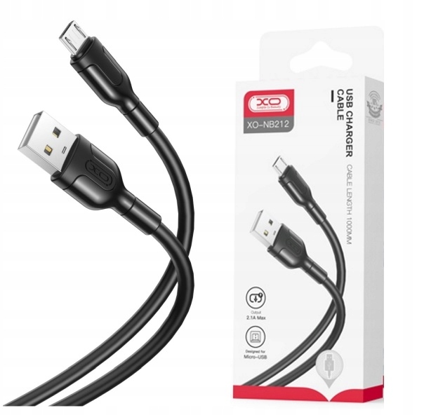 

Kabel do Ładowarki Usb Micro Mikro Przewód 1m 2.1A