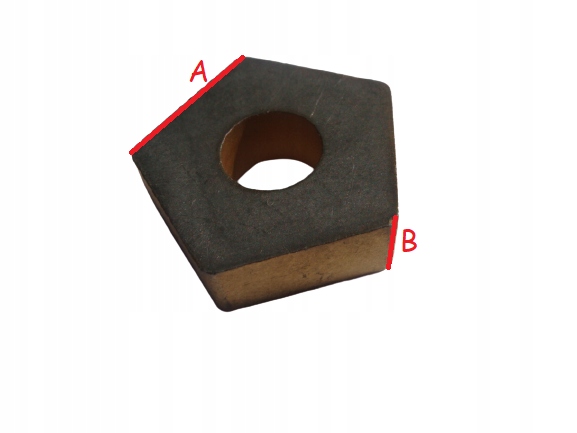 PŁYTKA SKRAWAJĄCA WIELOOSTRZOWA WĘGLIKOWA 14X6 Kod producenta 14