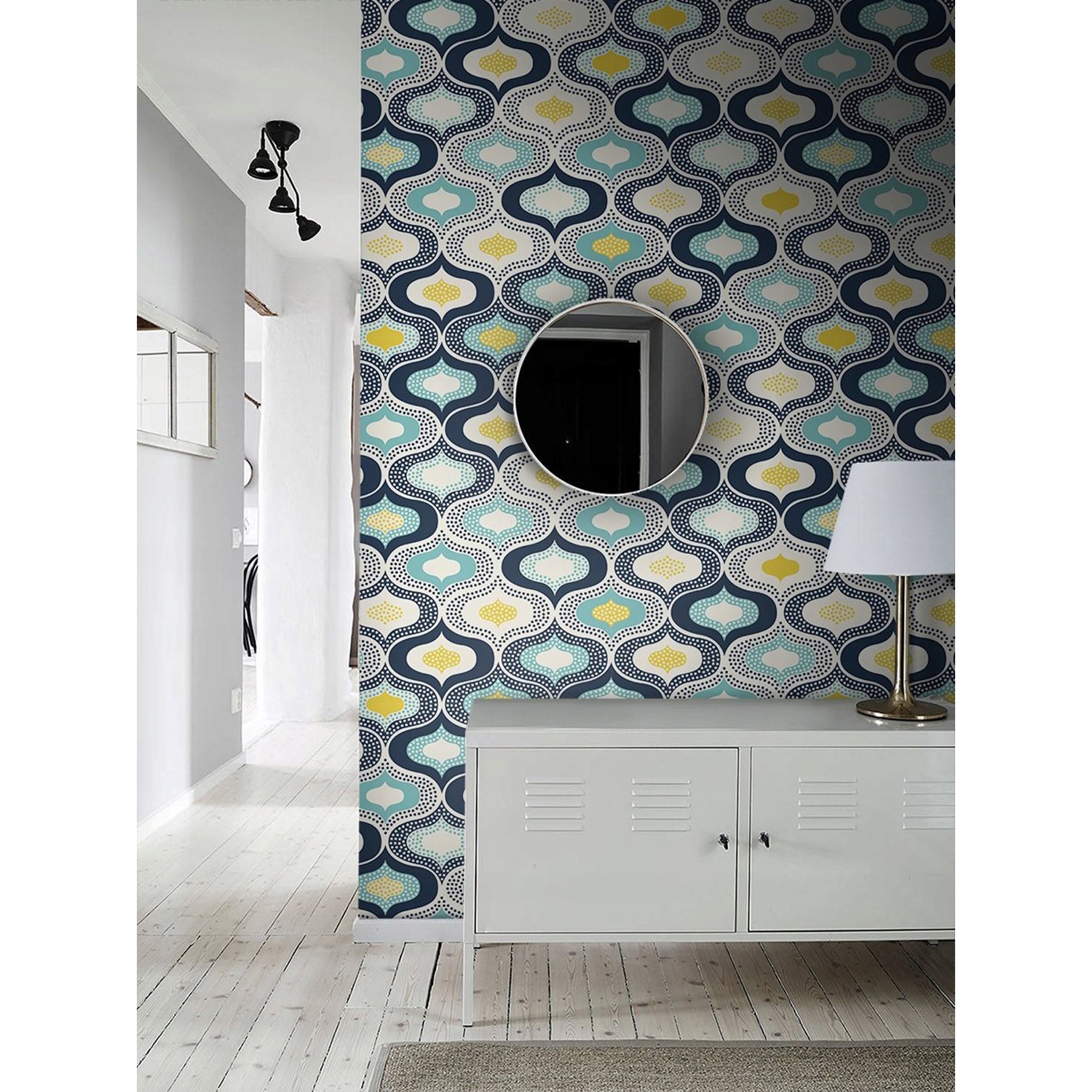 

Foto tapeta samoprzylepna Kropki Doodle 360x250 cm