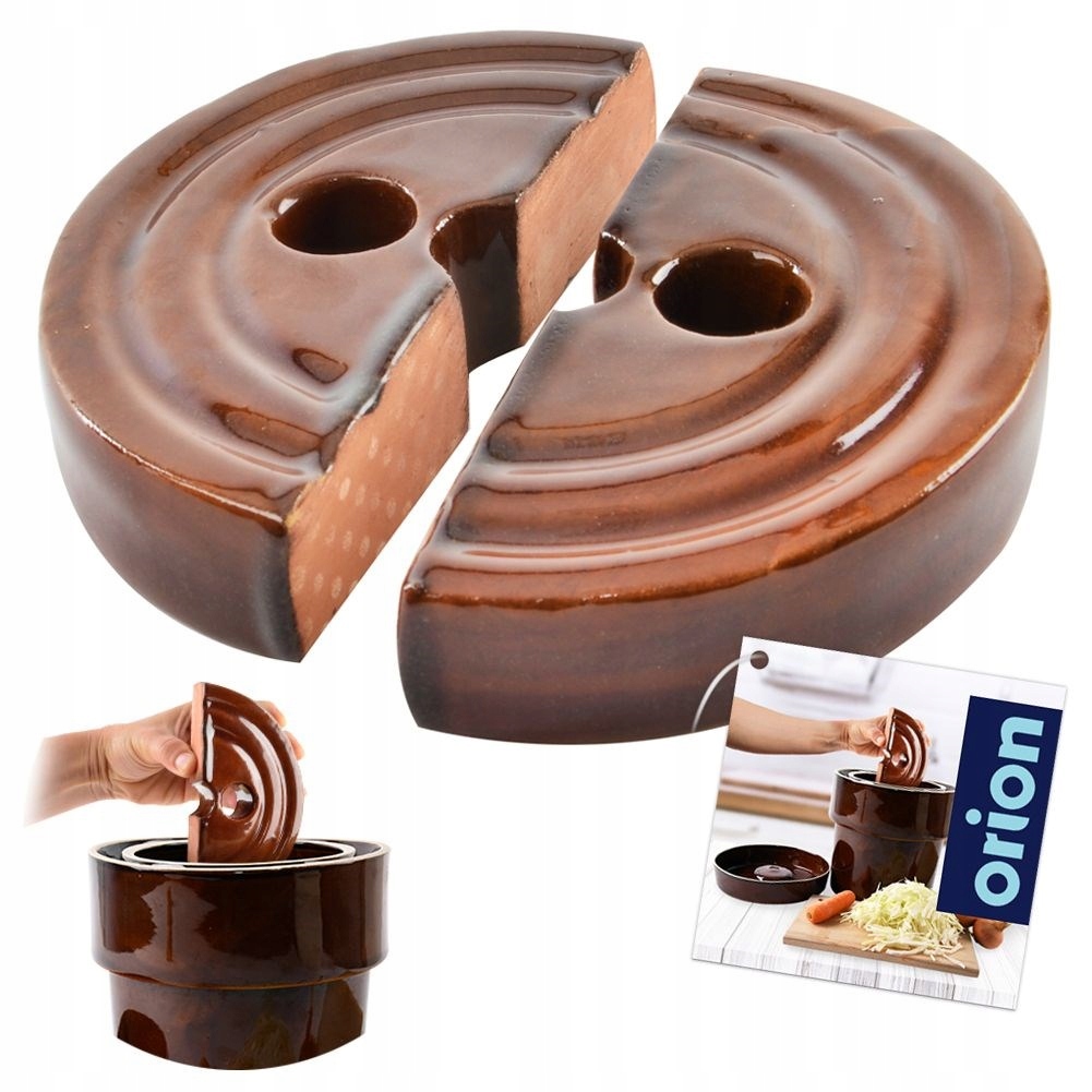 Kamień DOCISKOWY beczki do kiszenia kapusty 17 cm