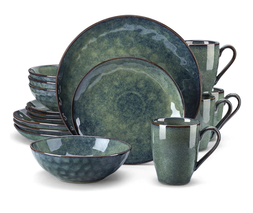 SERWIS OBIADOWY VANCASSO ZESTAW DLA 8 OSÓB 32EL PREZENT ŚWIĄTECZNY KAMIONKA