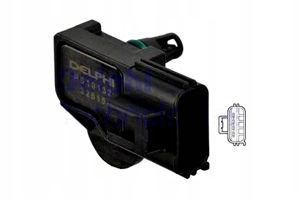 CZUJNIK CIS.KOLEKT.FORD FOCUS II 1.8 06- Delphi PS10132 Czujnik, ciśnienie Producent części Delphi