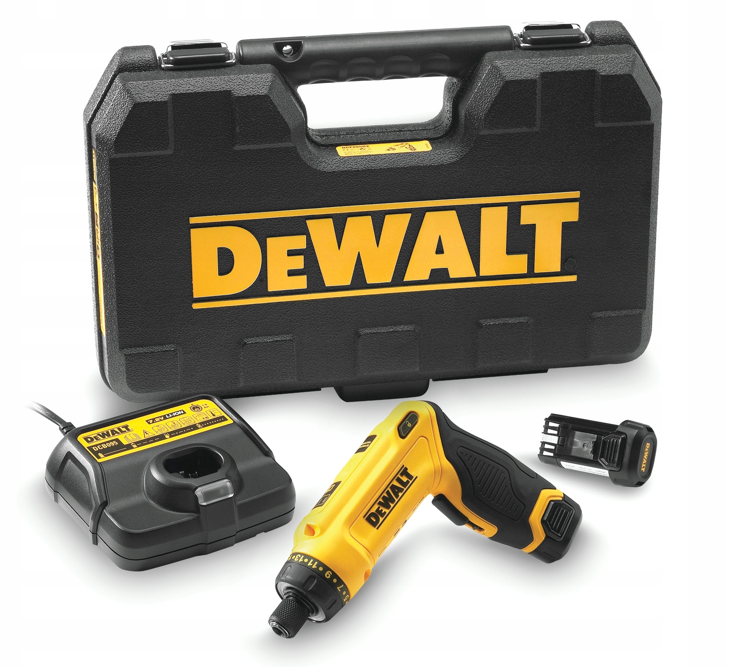 

Wkrętak Wkrętarka 2x1 Ah 7,2V DCF680G2 Dewalt