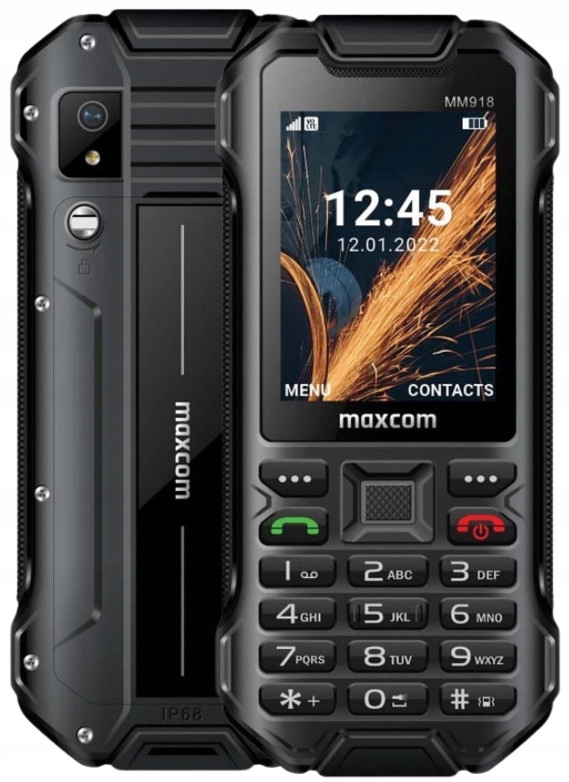 Telefon komórkowy Maxcom MM918L 2,4" DualSim Aparat 2Mpx Latarka 2500mAh