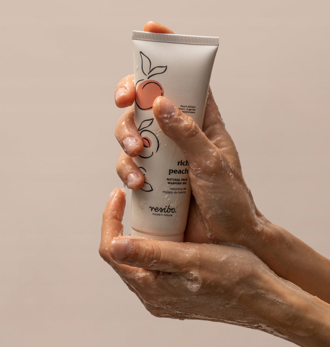 RESIBO Naturalny żel myjący do twarzy 2 sztuki Rodzaj Żele