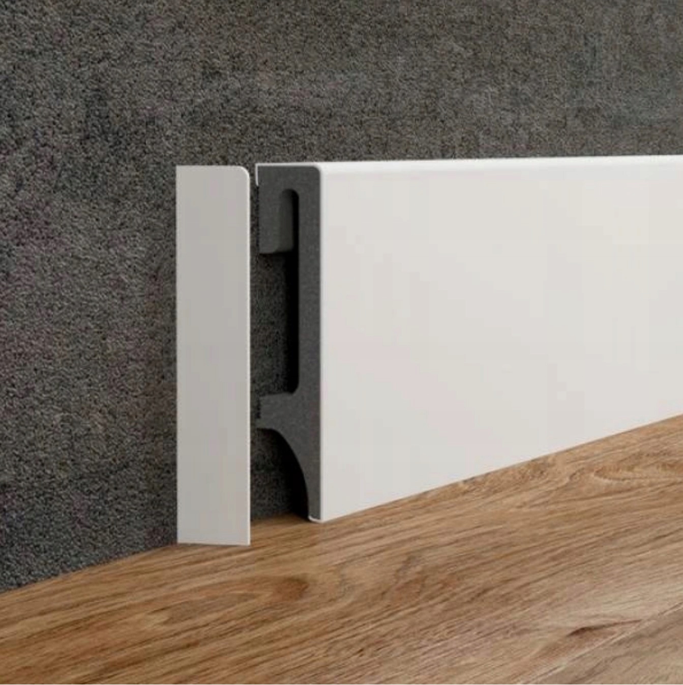 LISTWA PRZYPODŁOGOWA ESPUMO 205 VOX ANTRACYT MAT Marka Vox