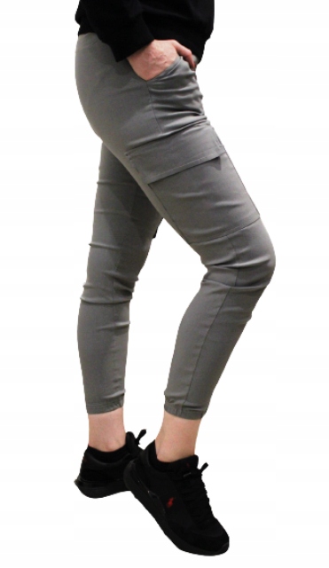 SPODNIE BOJÓWKI DAMSKIE ELASTYCZNE MIX KOLOR 4XL/5XL Materiał dominujący wiskoza