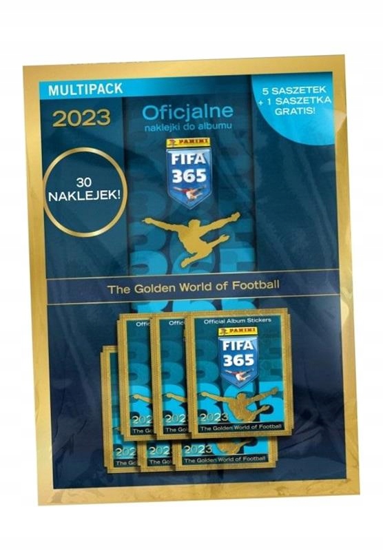 MULTIPACK FIFA 365 AXL 2023 Z NAKLEJKAMI