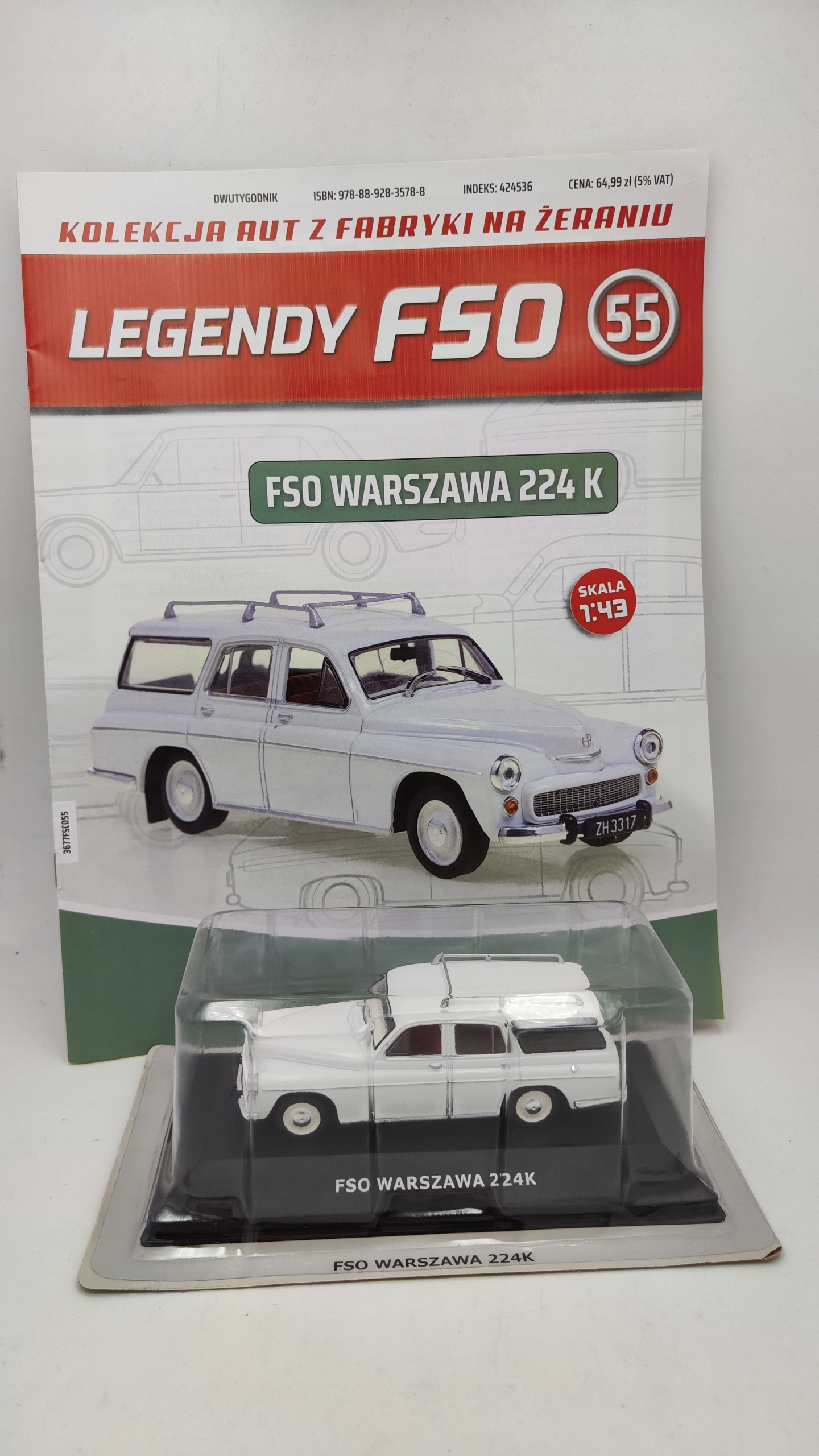 Fso Varšava 224K č.55 1:43 Deagostini