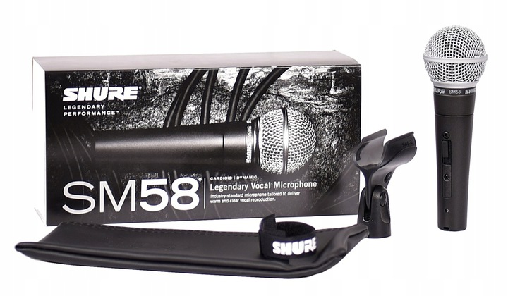 Mikrofon dynamiczny Shure SM58-SE