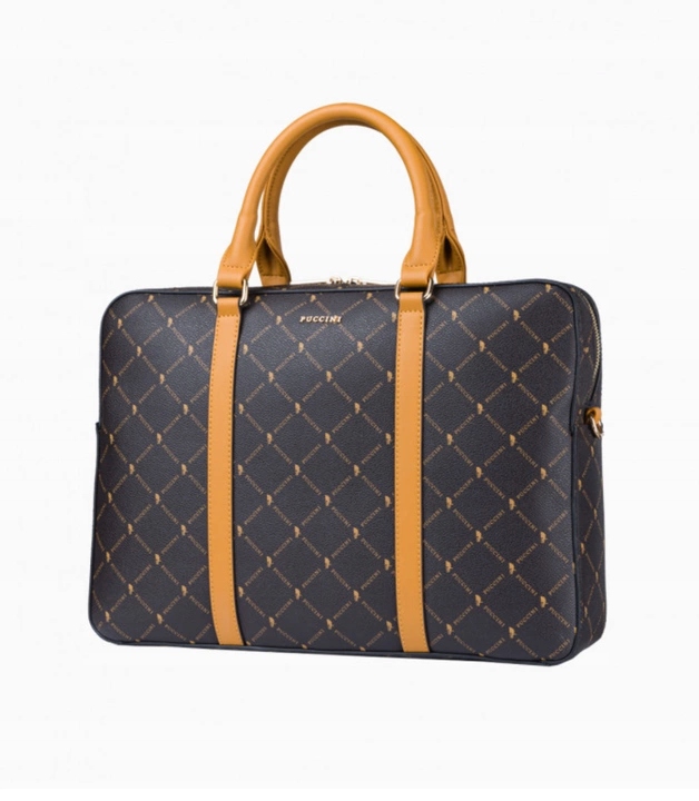 Aktówka Torba laptop 14'' damska Puccini Monogram