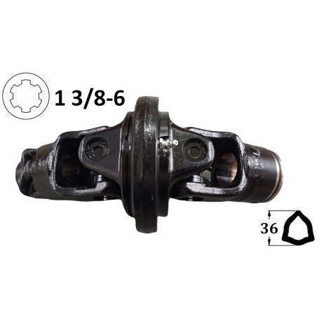 Kompletní homokinetický kloub na trubku 36 mm Smart Line 382182PSLB