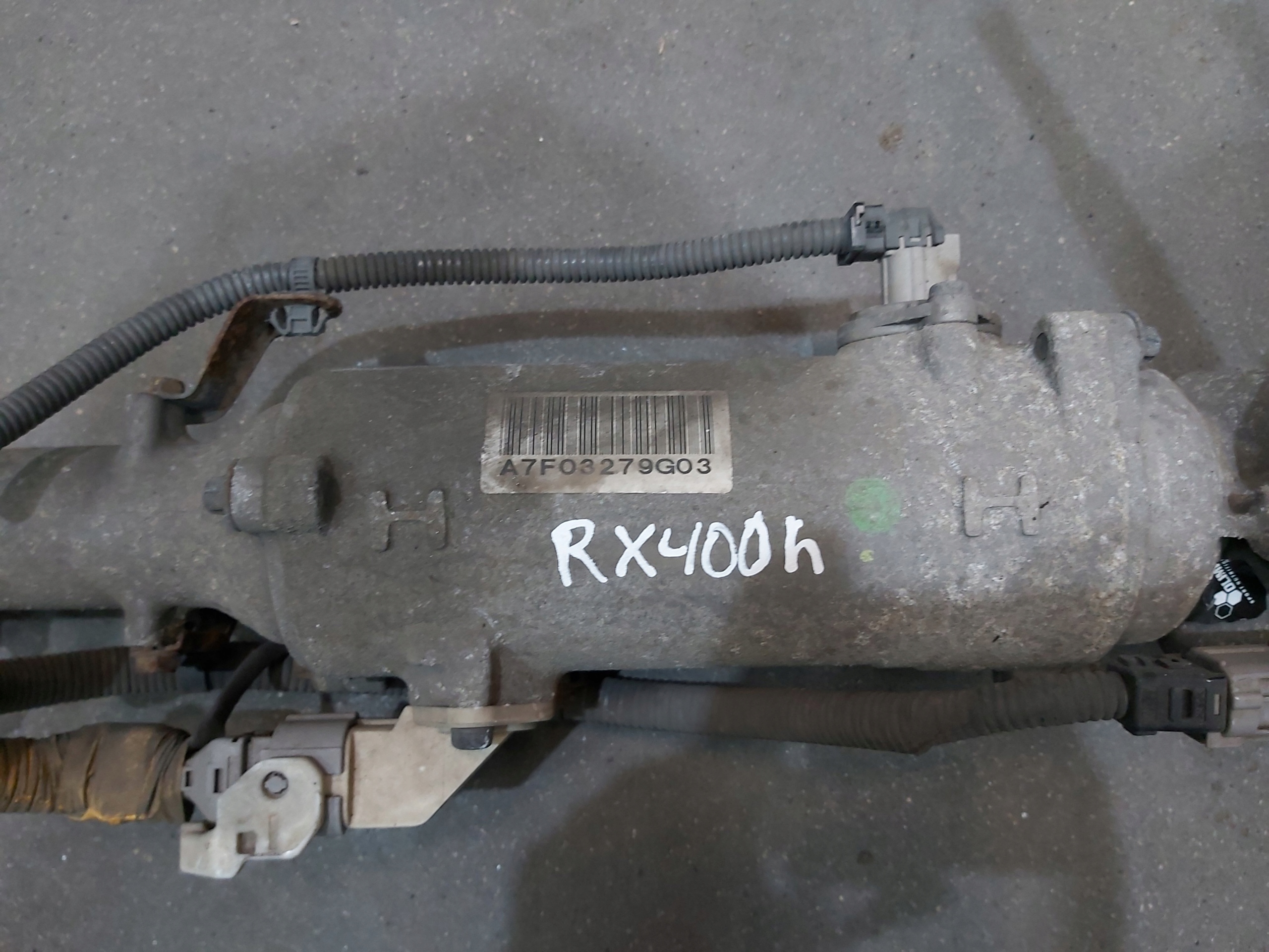 control ANGLIK UK LEXUS RX II RX400 H