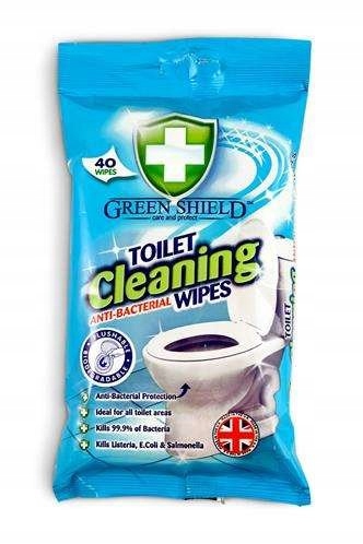 

Green Shield Chusteczki Czyszczące Do Wc 40SZTUK